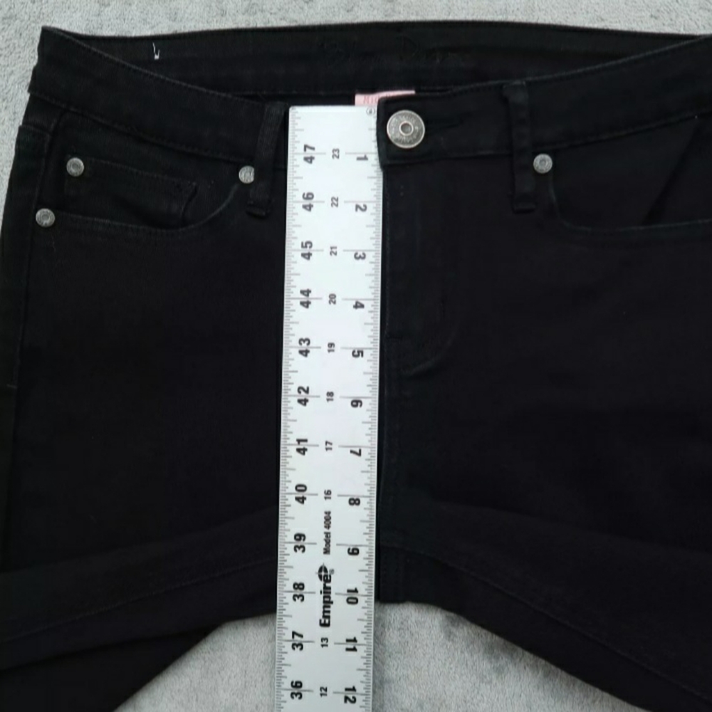 Women's Black Jeans By Blue Desire, Midrise Sz 9, 29x26 - Picture 8 of 14